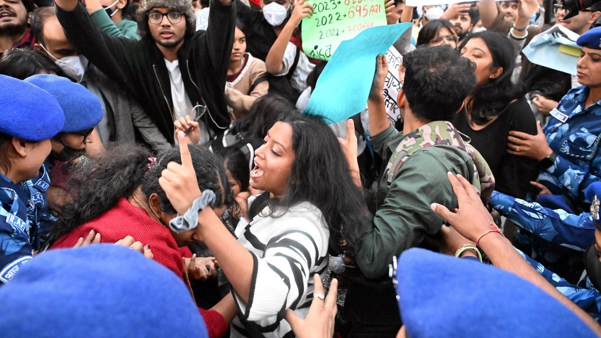 Delhi air pollution: Parents, activists protest at India Gate, detained for assembling without permission