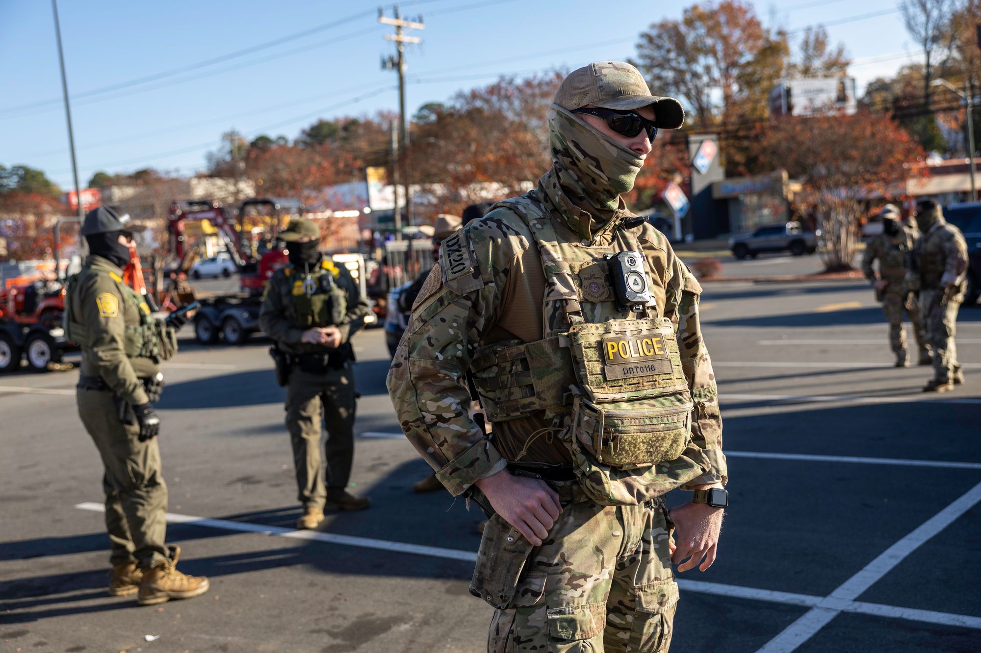 Border officers have surged into the nation’s interior while thousands of federal agents have shifted from their duties to support immigration enforcement.