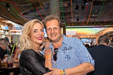 Danni und Jens Büchner in glücklichen Zeiten.