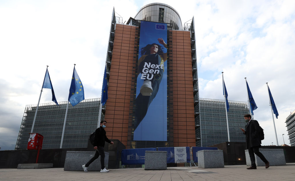 EU Commission headquarters next generation illustration