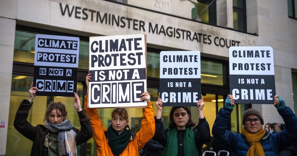 UK climate activists charged at three times the rate of far-right agitators