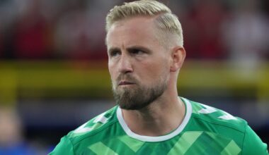 Celtic's Kasper Schmeichel in 'isolation' with Denmark squad ravaged by illness