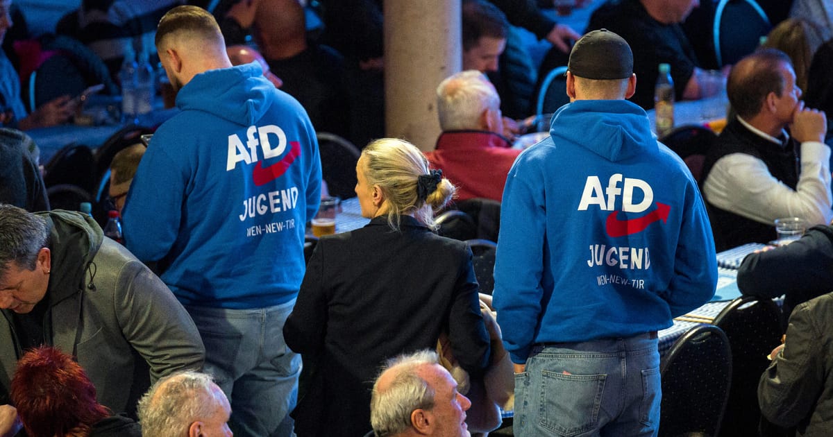 Far-right AfD forms new youth wing in attempt to revamp extremist image – POLITICO
