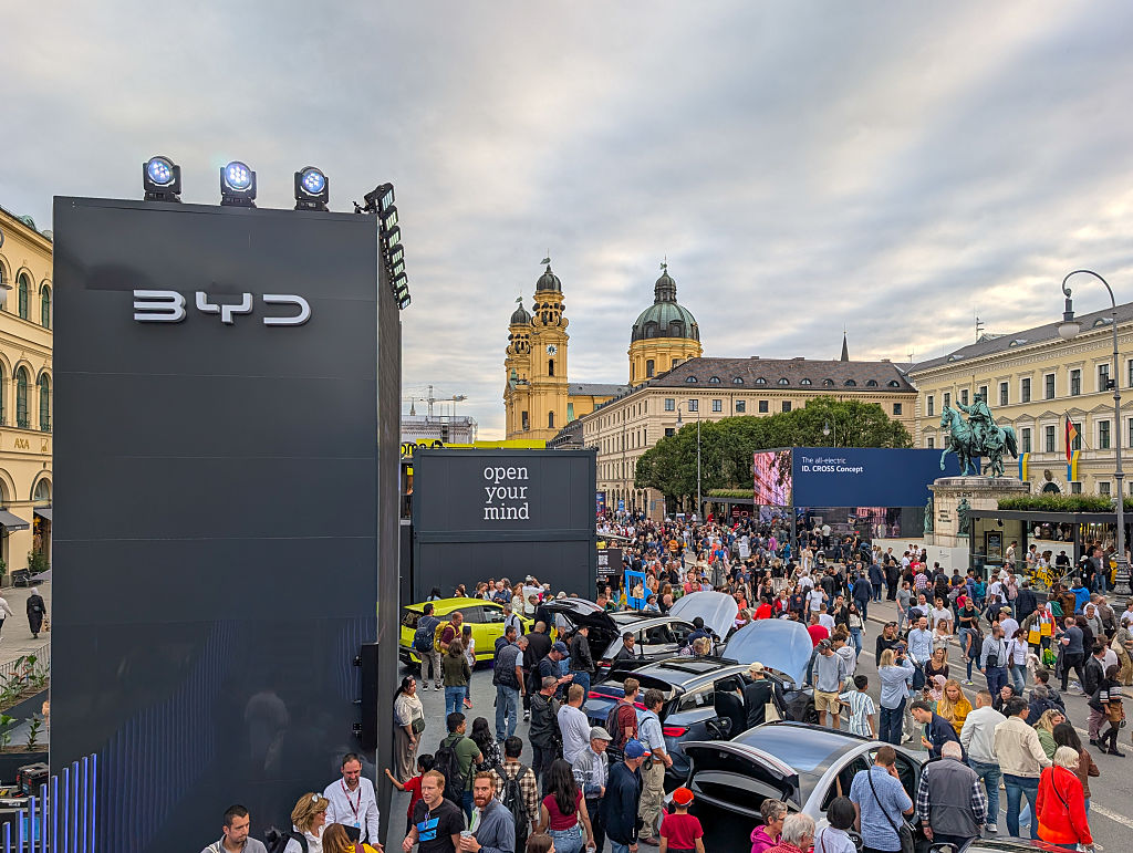 Chinese Company BYD At IAA Mobility Munich 2025