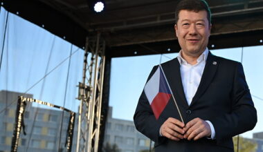 Tomio Okamura, leader of the far-right Freedom and Direct