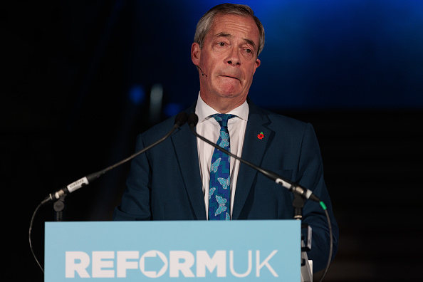 Reform UK Leader Nigel Farage Speech On Economy In City London