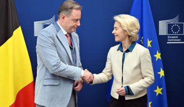Bart De Wever – Ursula von der Leyen meeting in Brussels