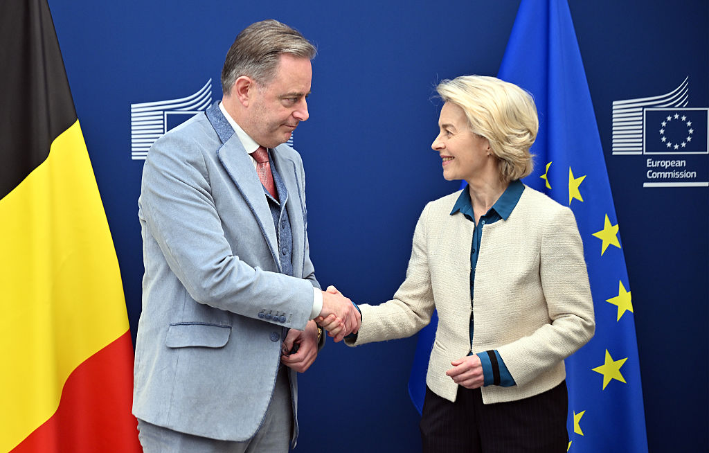 Bart De Wever – Ursula von der Leyen meeting in Brussels