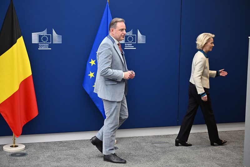 EU urges Belgium to relent on using Russian assets amid peace ‘momentum’