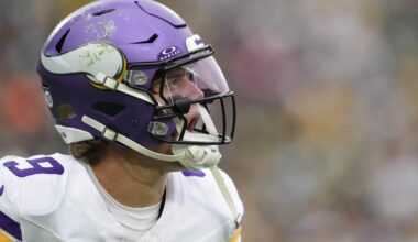 Vikings QB J.J. McCarthy in concussion protocol, status for Week 13 uncertain