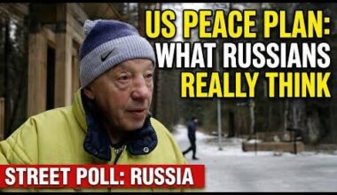 Russians React to the US Peace Plan: Street Poll in Russia