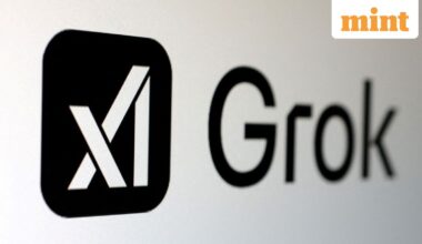 FILE PHOTO: xAI and Grok logos are seen in this illustration taken, February 16, 2025. REUTERS/Dado Ruvic/Illustration/File Photo