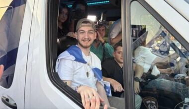 freed hostage Bar Kupershtein returns home to Holon