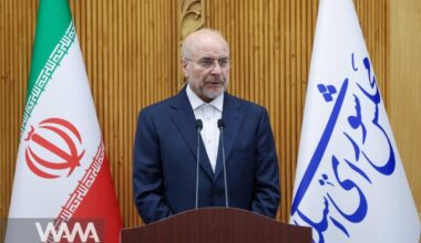 Mohammad Bagher Qalibaf, the Speaker of the Iranian Parliament (Majles) since 2020. Majlis PR / WANA News Agency