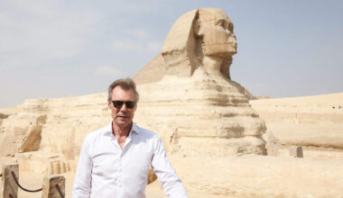 Le voyage ne pouvait bien sûr pas faire l'impasse sur une visite des pyramides et du Sphinx.