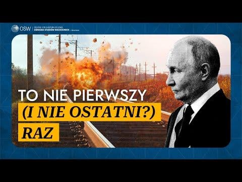 Najnowsza historia rosyjskich dywersji - materiał OSW z opisem celów działania Rosji i listy aktów dywersji (TL;DW w komentarzu)