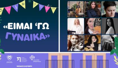 cover Nine female musicians present concert