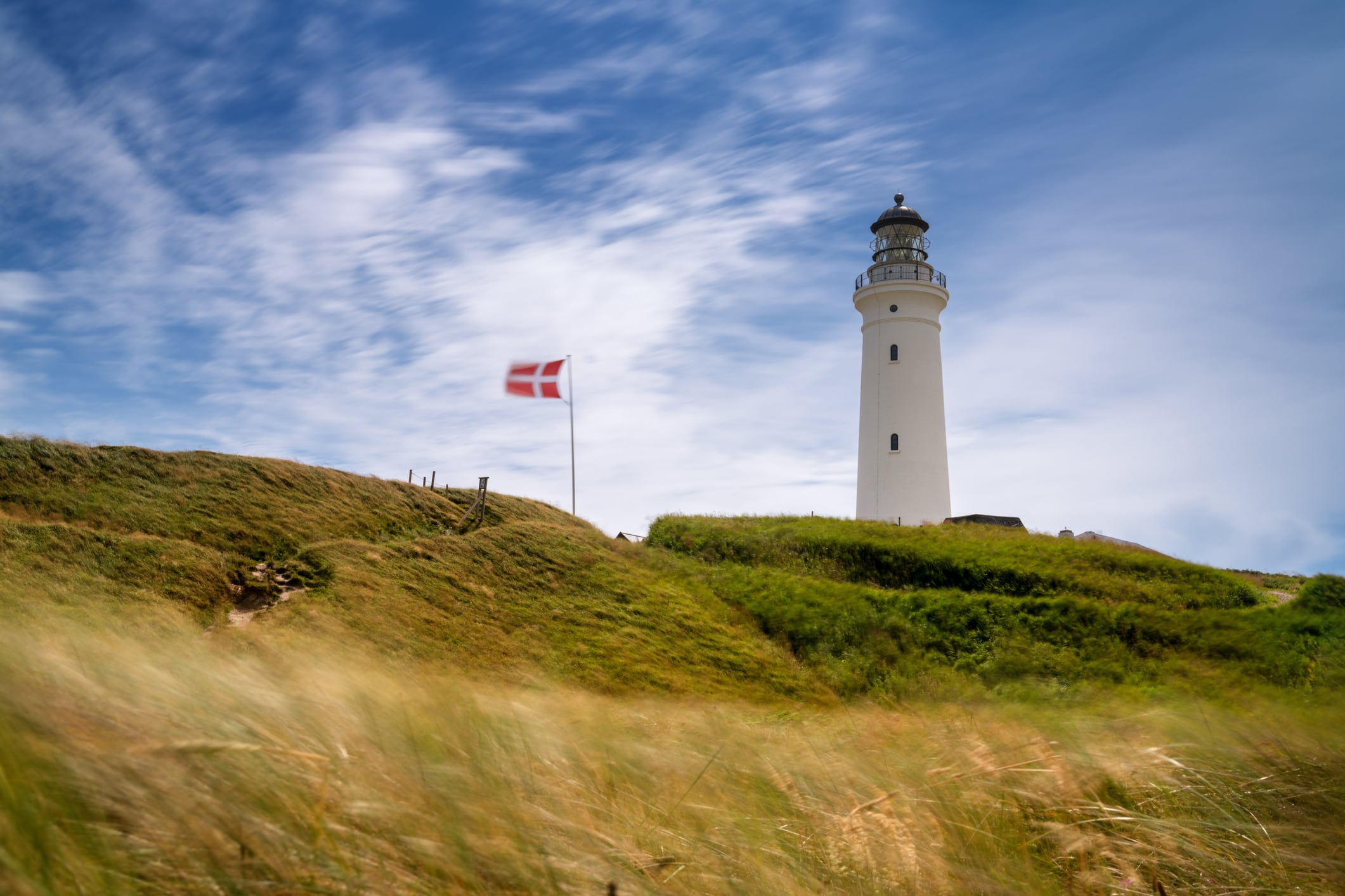 The Onnest trout farm will be built in Hirtshals (pictured), located at the northernmost tip of Denmark.