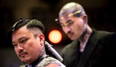 In the hair: Japan organizes a World Barbers tournament