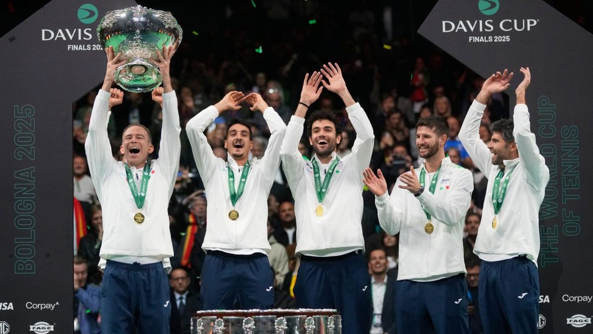 Taliani ovládli tretíkrát v rade Davisov pohár