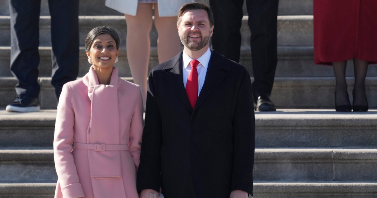 Vice President JD Vance's Wife Usha Addresses Wedding Ring Speculation