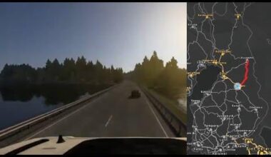 A better quality video of Finland in Euro Truck Simulator 2