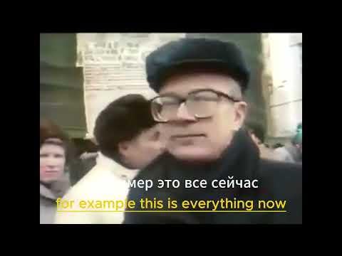 In 1992 Amidst total economic and societal collapse, a Russian explains why they must invade Ukraine