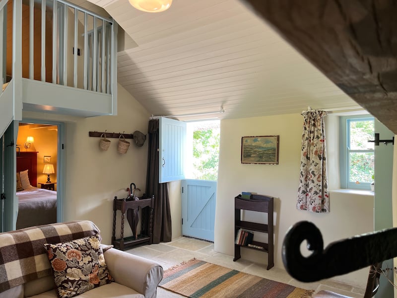 Cosy interiors at Goggin Cottage