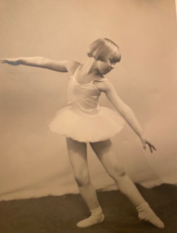 Jeanette as a young ballerina