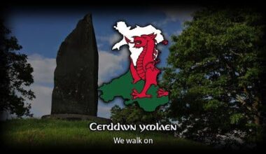 "Cerddwn Ymlaen" a Welsh Nationalist song by Dafydd Iwan