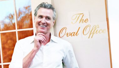 Gavin Newsom Torches Donald Trump’s Tacky New Oval Office Addition