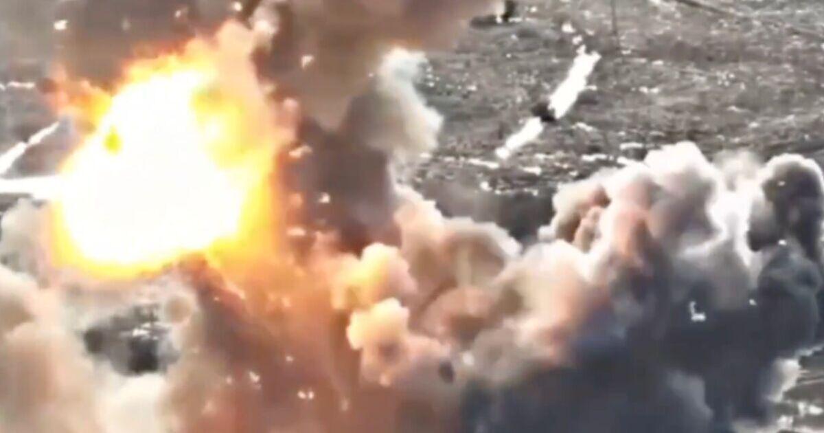 Putin humiliated as Kremlin airforce 'carpet bombs' Russian territory