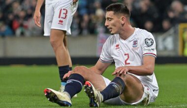 Seid Korac und die FLF-Auswahl kassierten in Belfast eine bittere Niederlage.