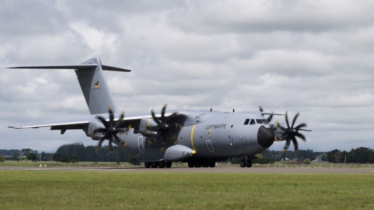 German Air Force spotted in Hawke’s Bay skies as part of NZ training exercise