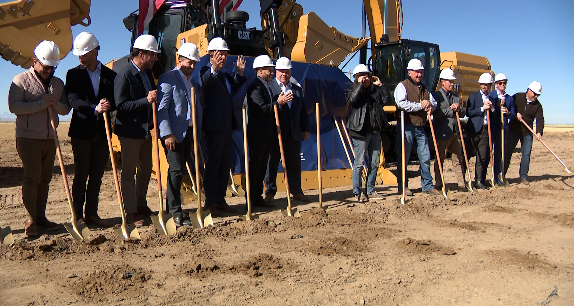 Groundbreaking for new Millard County artificial intelligence data center....