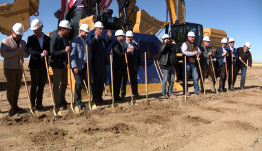 Groundbreaking for new Millard County artificial intelligence data center....
