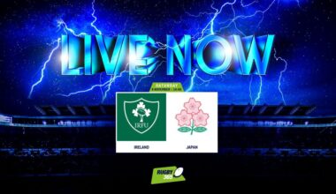 LIVE: Ireland v Japan - ireland