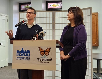[LISTEN] Community Matters – New Neighbors Coalition-Journey’s End Refugee Services – November 13, 2025