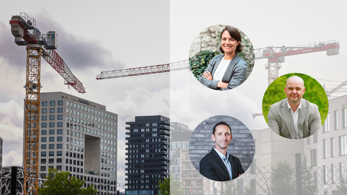 Three experts, each shaping the transition in different ways, share their vision for how construction will adapt to and mitigate climate change.