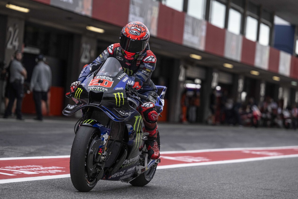 Fabio Quartararo, 3rd in Qualifying in Portugal: "We did our best"