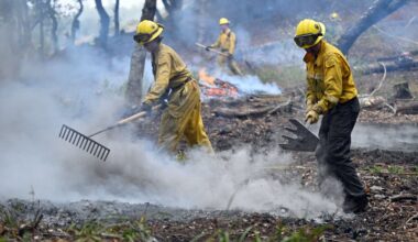 Wet month in Northern California eases wildfire outlook