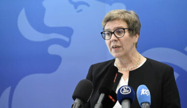 Minister of Health and Social Security, Martine Deprez