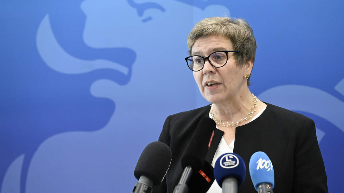 Minister of Health and Social Security, Martine Deprez