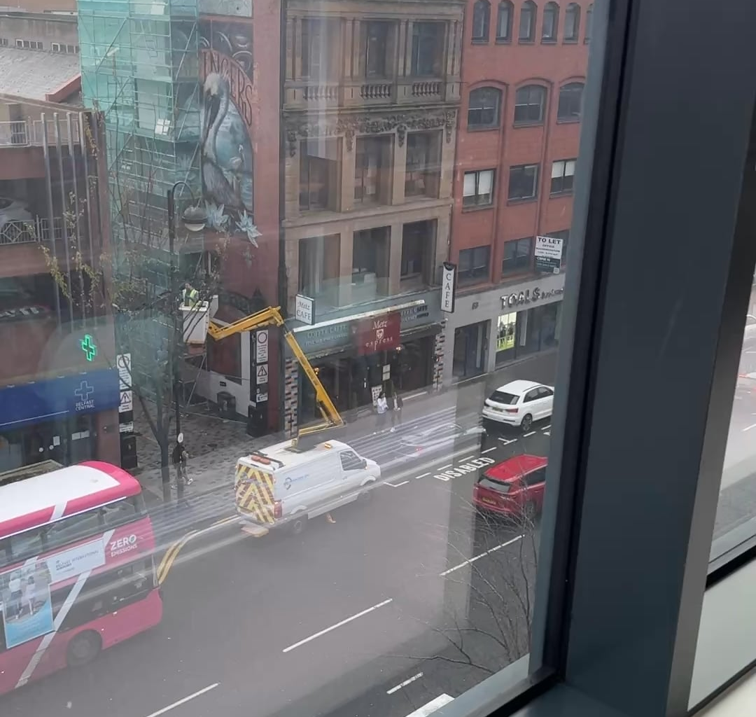 Was Tommy actually on the phone today, or no?