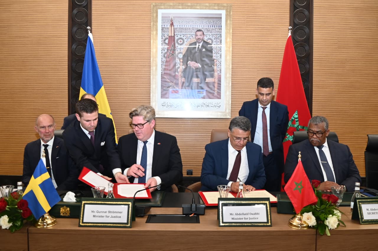 Morocco, Sweden Vow to Boost Judicial Cooperation with New Declaration of Intent
