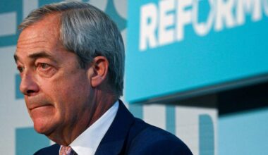 Deport young men first, not children, Farage tells Mahmood