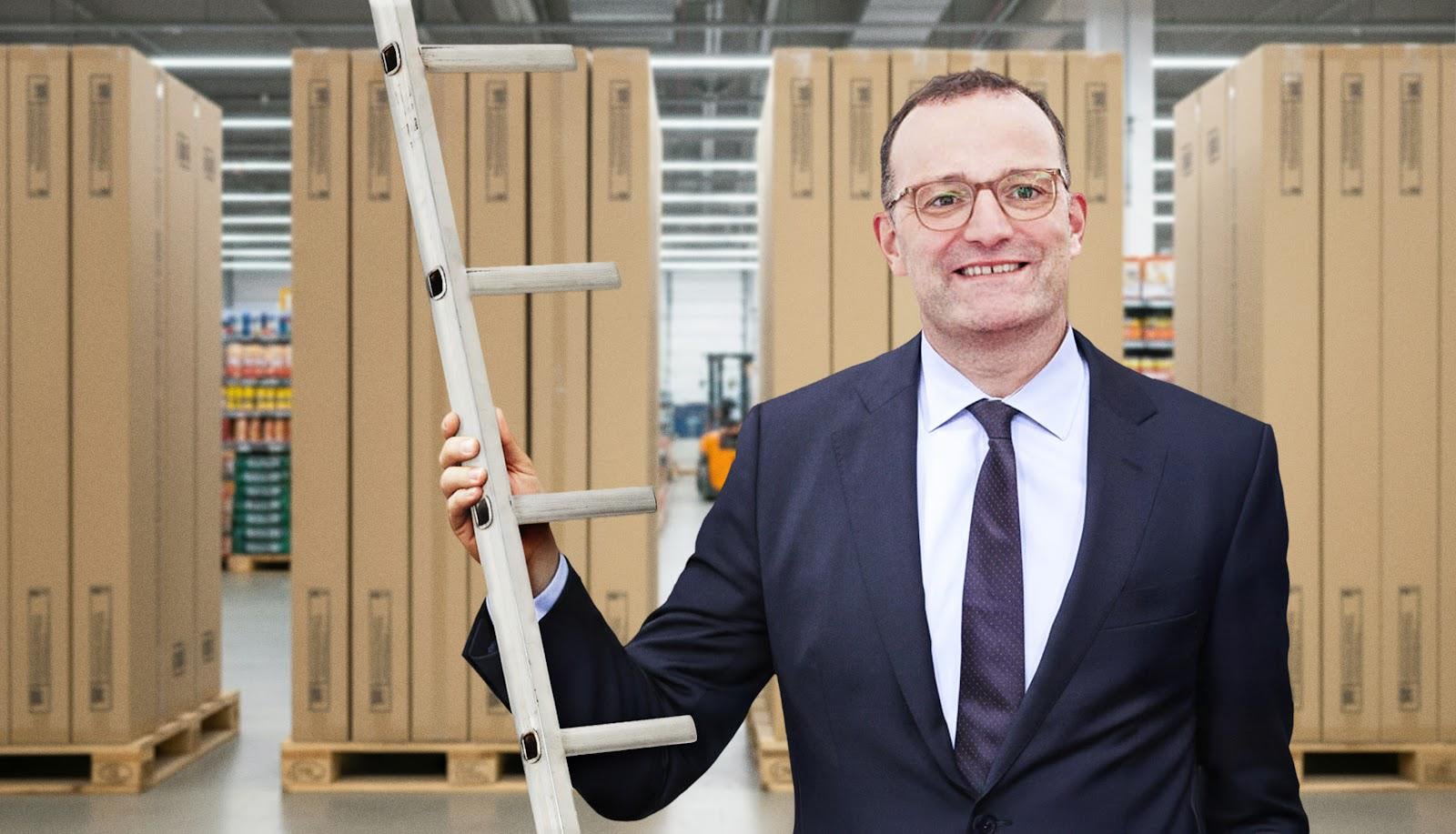 Halbleiterkrise beendet: Jens Spahn kauft halbe Leitern für über 3 Milliarden Euro