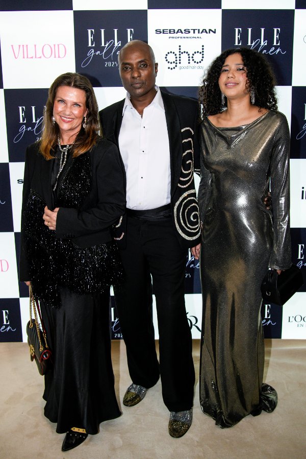 Oslo 20251105. 
Märtha Louise og Durek Verrett på rød løper før Elle-gallaen 2025 på Theatercafeen.
Foto: Stian Lysberg Solum / NTB