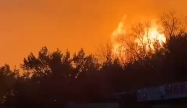 A gas pipeline exploded in Russia’s Omsk