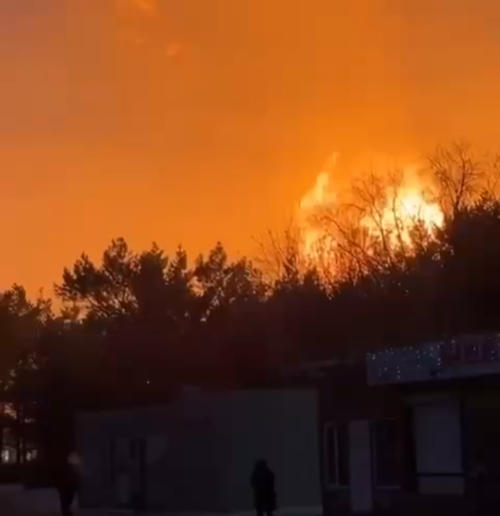 A gas pipeline exploded in Russia’s Omsk